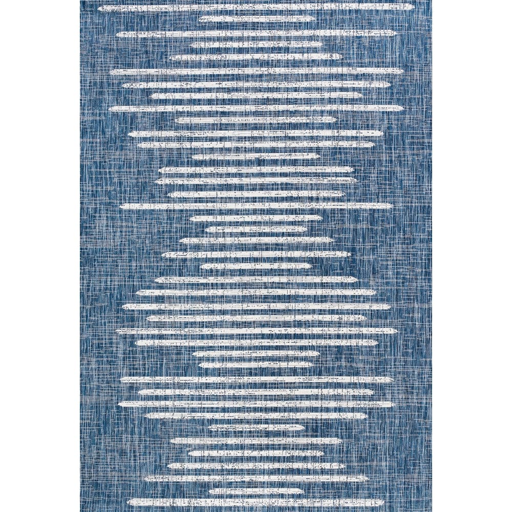 JONATHAN Y Colonia Berber Stripe Geometric Indoor/Outdoor Area Rug