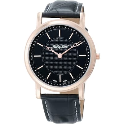 Mathey Tissot Men's City Black Dial Watch - H611252PN - 6 (36)