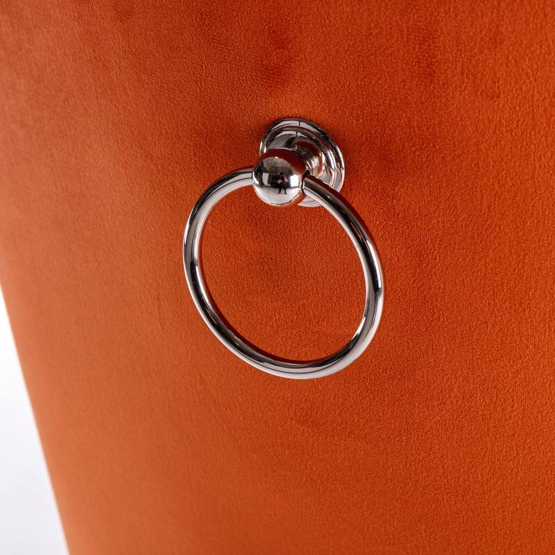 High-end Tufted Velvet Upholstered Nailhead Dining Chair Set of 6