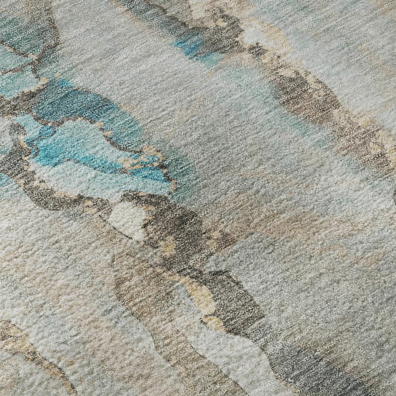 Premium Washable Super Soft Contemproary Rugged Mayfield Rug