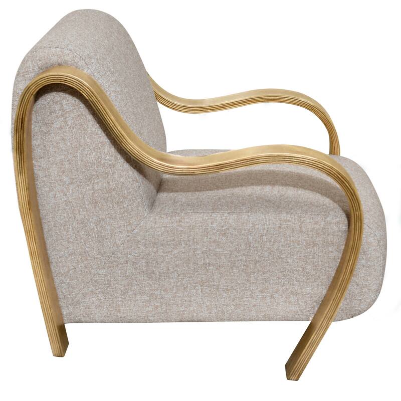 Aria Home Curva Luxe Accent Chair Stylish and comfortable Modern Seating