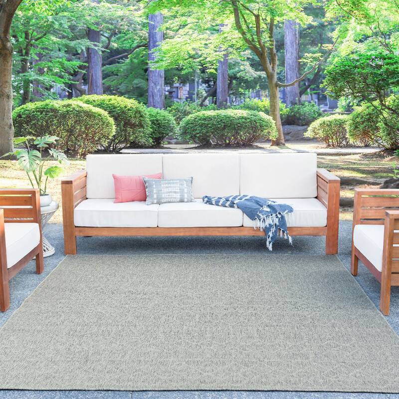 Seros Scandinavian Geometric Indoor/Outdoor Area Rug