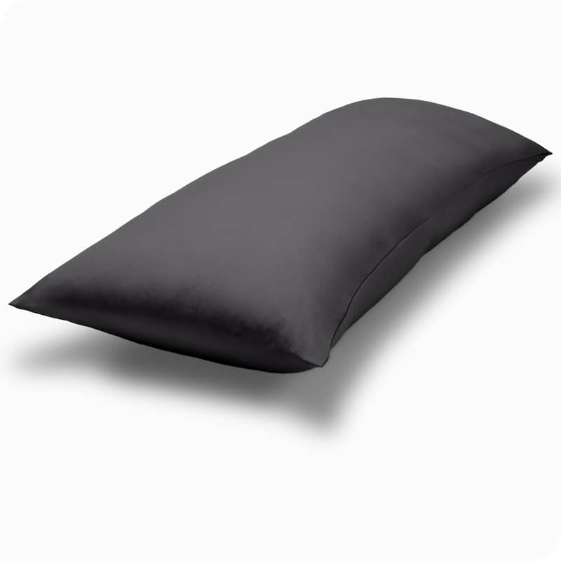 Bare Home Microfiber Body Pillow Cover with Zipper Closure