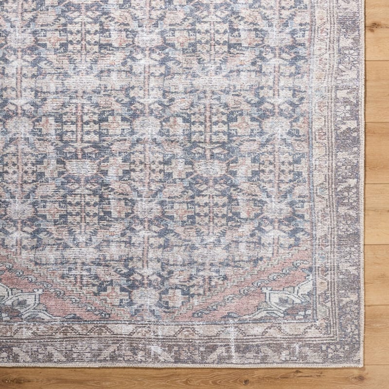 Livabliss Vinny Traditional Washable Area Rug