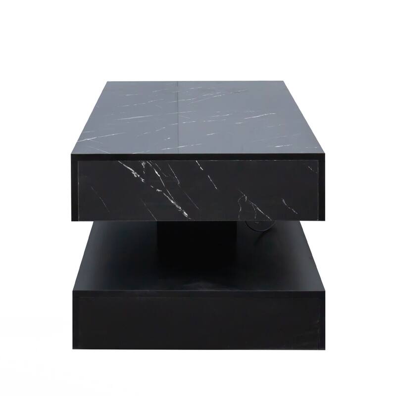 High LED Coffee Table,Modern Coffee Table for Living Room,Living Room Tables,Large Living Room Furniture