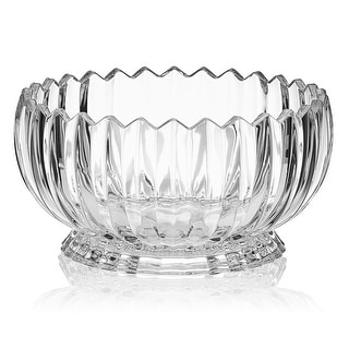 Mikasa Estate Footed Crystal Bowl, 9 Inch