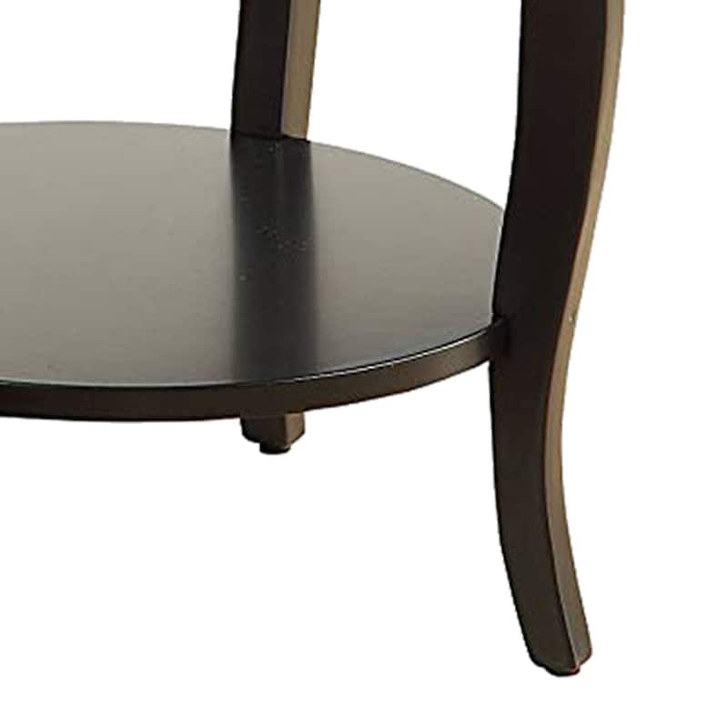 Alysa End Table, Black
