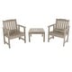 preview thumbnail 50 of 73, HIGHWOOD Lehigh Garden Chair Conversation Set Woodland Brown