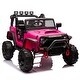 preview thumbnail 67 of 78, 24V Ride-On Car for Kids with Parental Remote, 400W Dual Motors, Bluetooth, MP3, USB, and LED Lights, Ages 3+
