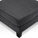 preview thumbnail 3 of 9, DH BASIC Modern Chenille Square Storage Ottoman by Denhour