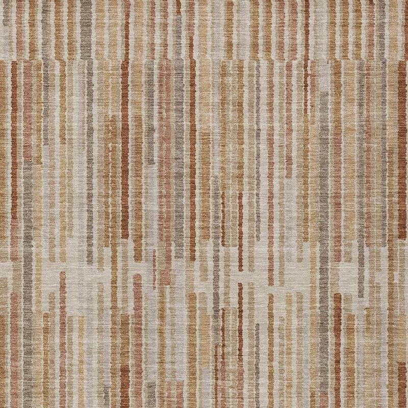 HomeRoots Striped Transitional Rectangle Outdoor Rug