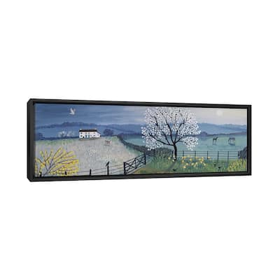 iCanvas "Spring Moon" by Jo Grundy Framed Canvas Print
