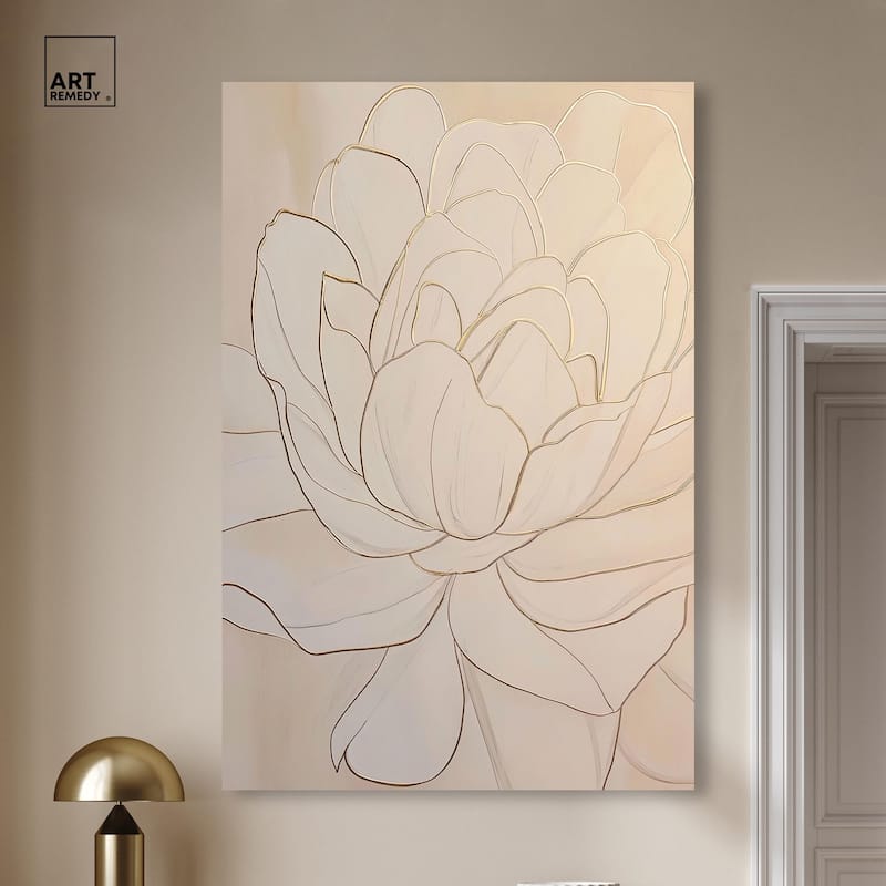 Sculpted Shards I Canvas by Art Remedy, Gallery Wrapped