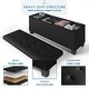 preview thumbnail 120 of 192, Empyrean Tuffted Folding Foot Rest Storage Ottoman Bench with Storage Bins