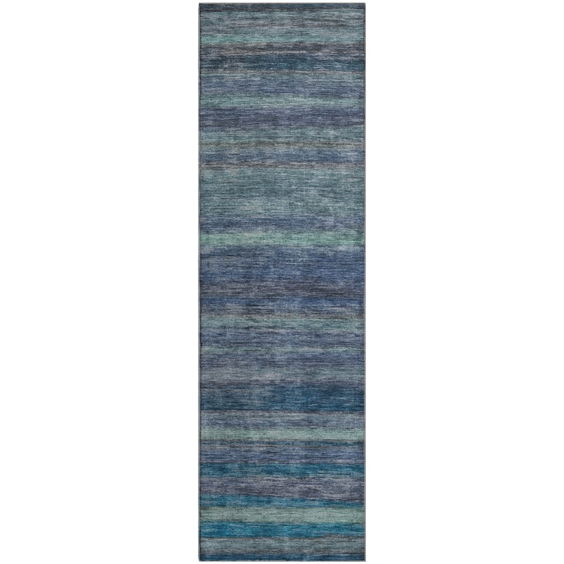 Premium Washable Super Soft Ombre Stripes Mayfield Rug