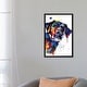 preview thumbnail 8 of 9, iCanvas "Black Lab" by Weekday Best Framed