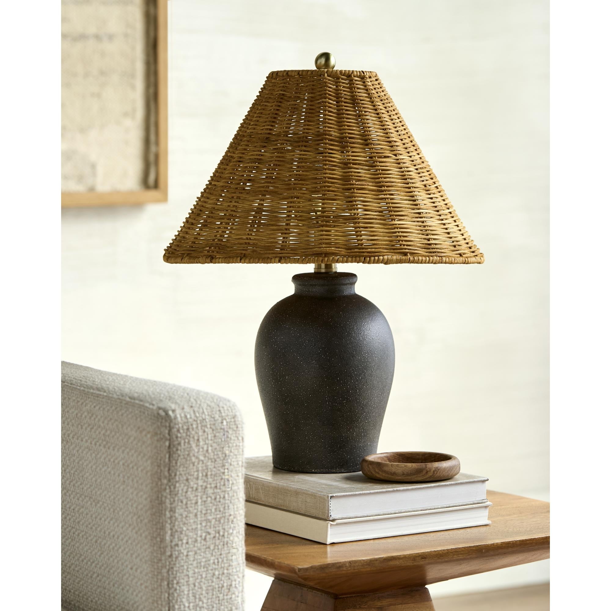 Livabliss Besson Traditional Accent Table Lamp - 19"H x 14"W x 14"D