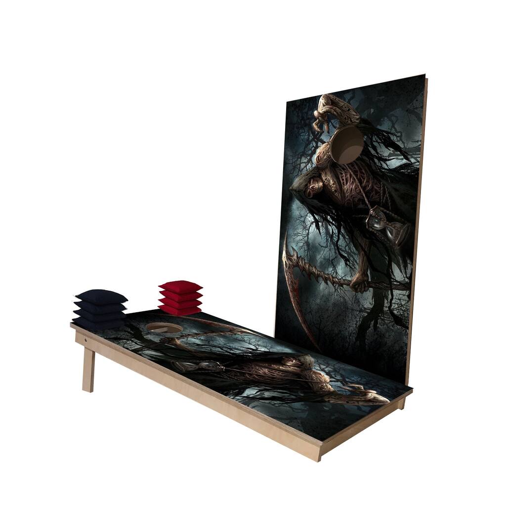 Grim Reaper Corn Hole Board Game Set