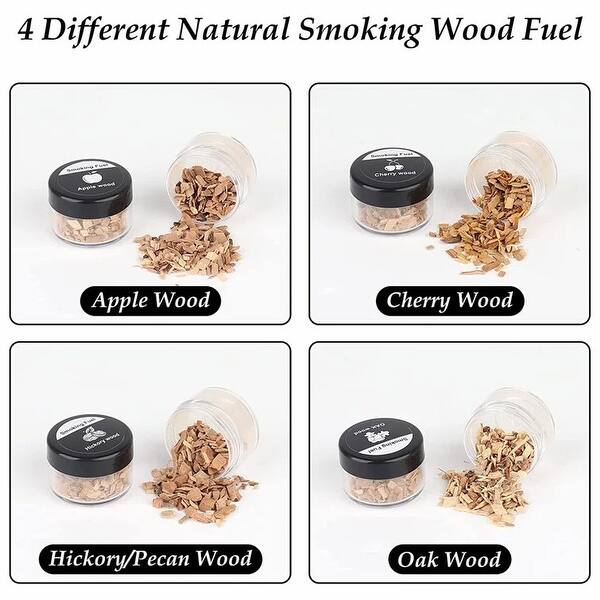 Cocktail Smoker Kit with 4 Wood Chips Bed Bath & Beyond 38925904