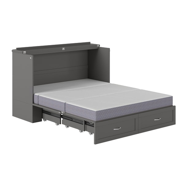 Hamilton Murphy Bed Chest with Mattress and Storage Drawer On Sale Bed Bath Beyond 26481484