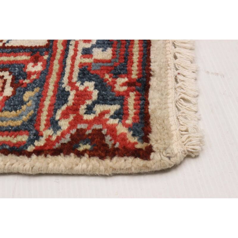 ECARPETGALLERY Hand-knotted Serapi Heritage Cream Wool Rug - 2'6 x 15'10