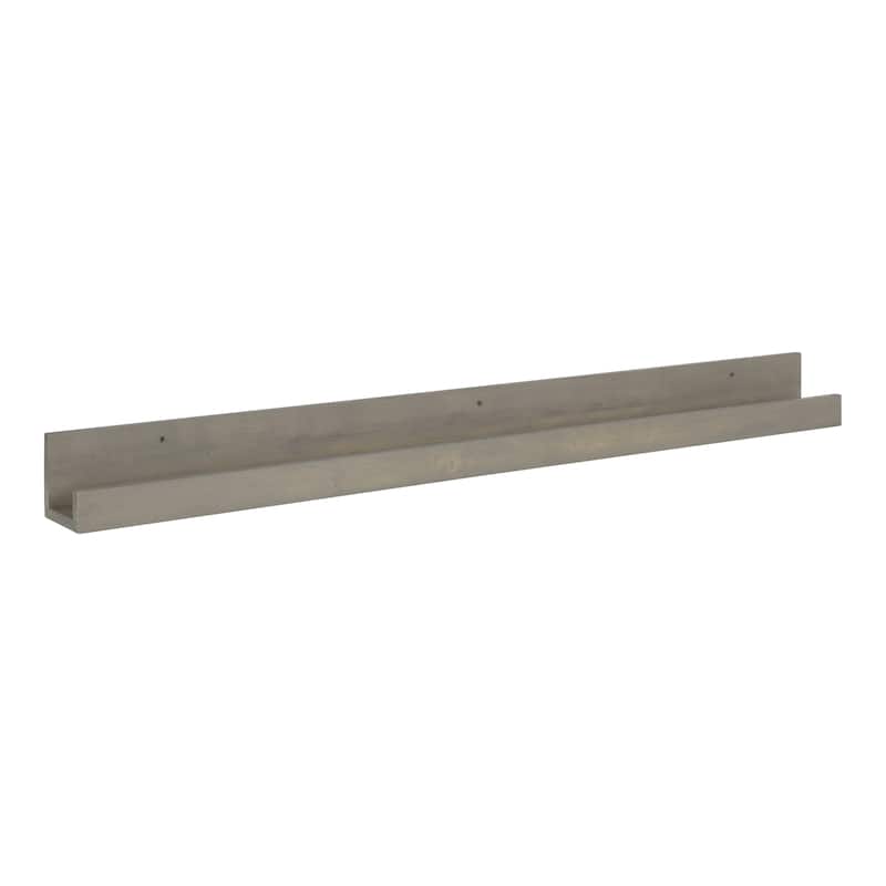 Porch & Den Bear Wood Holder Ledge Floating Wall Shelf