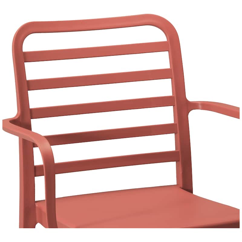 Frond and Form 29.5 Inch Outdoor Bar Stool (Set of 2)