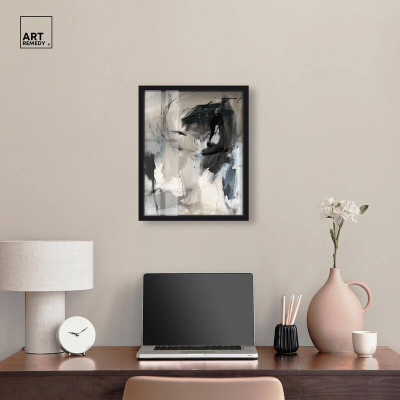 Scribbled Energy I Shadowbox by Art Remedy