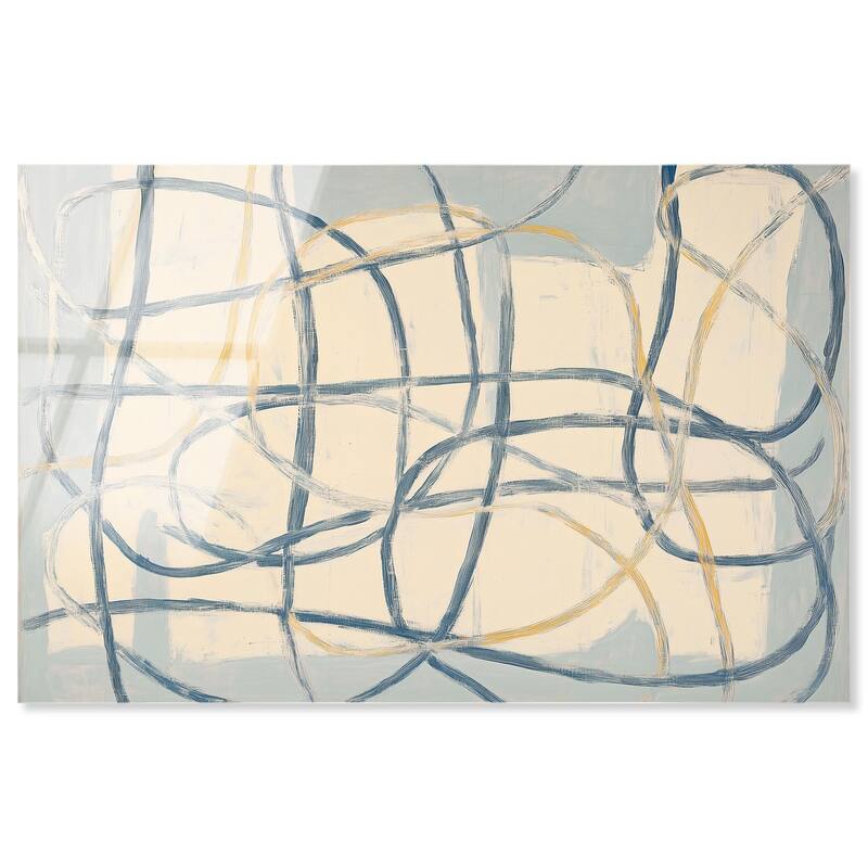 Unbroken Line I Acrylic by Art Remedy, Ready to Hang - 24" x 16"