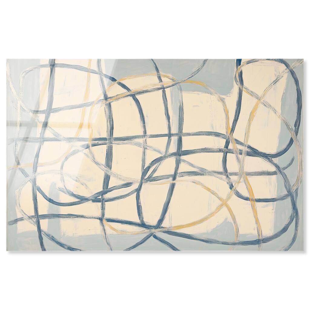 Unbroken Line I Acrylic by Art Remedy, Ready to Hang