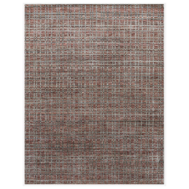 Paradise Geometric Area Rug - 2' x 3' - Brick Red
