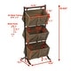 preview thumbnail 6 of 10, 3 Tier Wooden Crate Stand