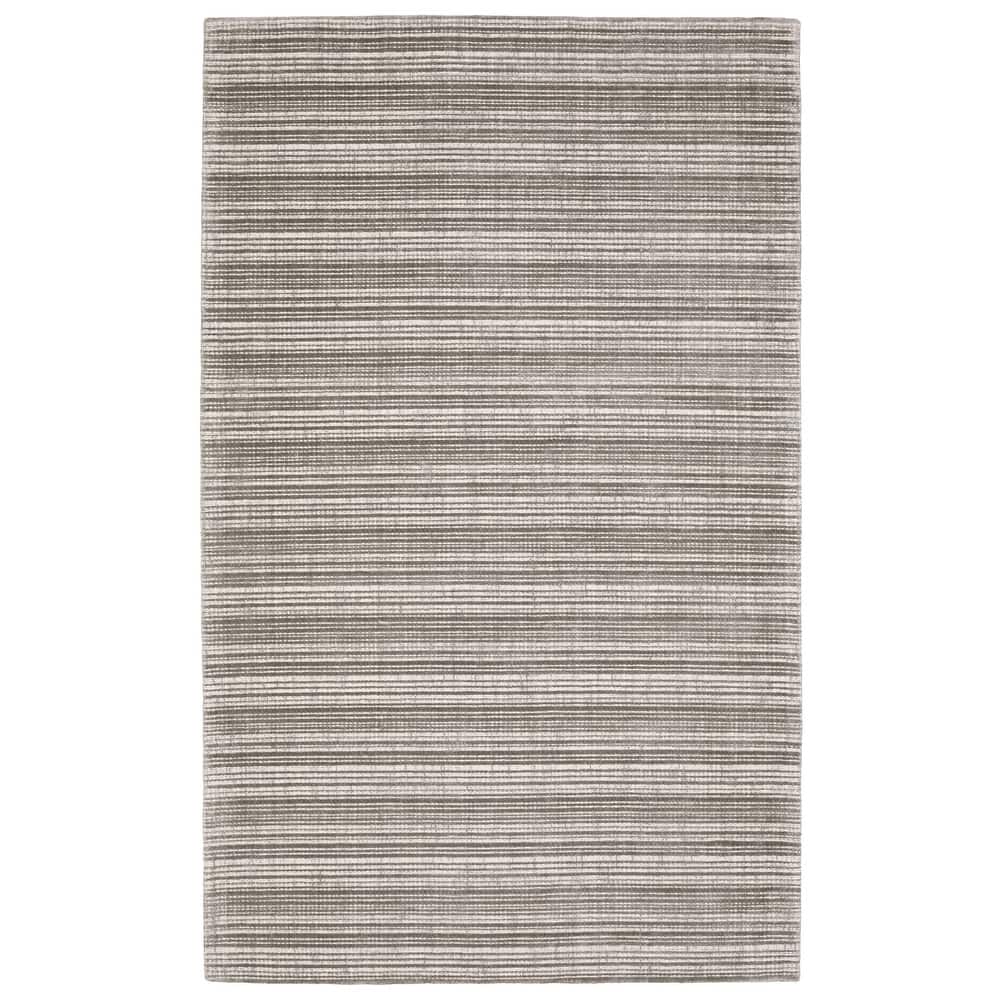 Style Haven Corey Textural Stripe Wool and Viscose Hand-tufted Rug