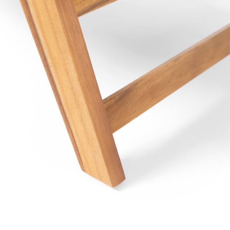 Sedona Outdoor Wooden Side Table by Christopher Knight Home