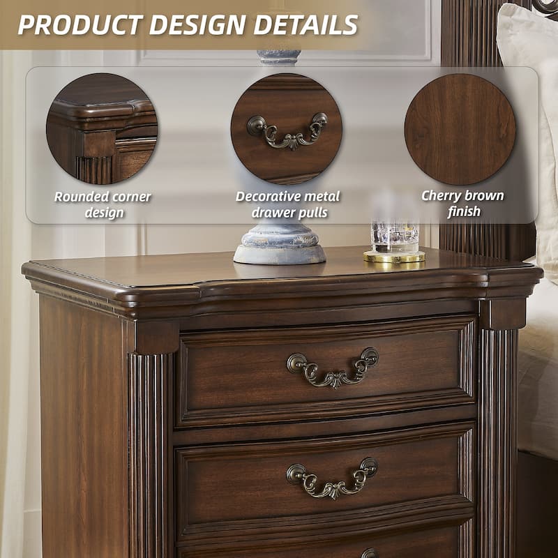 Signature Design by Ashley Lavinton Brown Nightstand