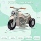 preview thumbnail 3 of 26, Kids Ride on Bubble Car, 6V Battery Powered Electric Motorcycle 1.9 MPH Speed w/LED Headlights