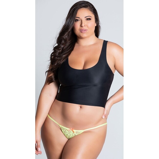 plus size g string swimsuit
