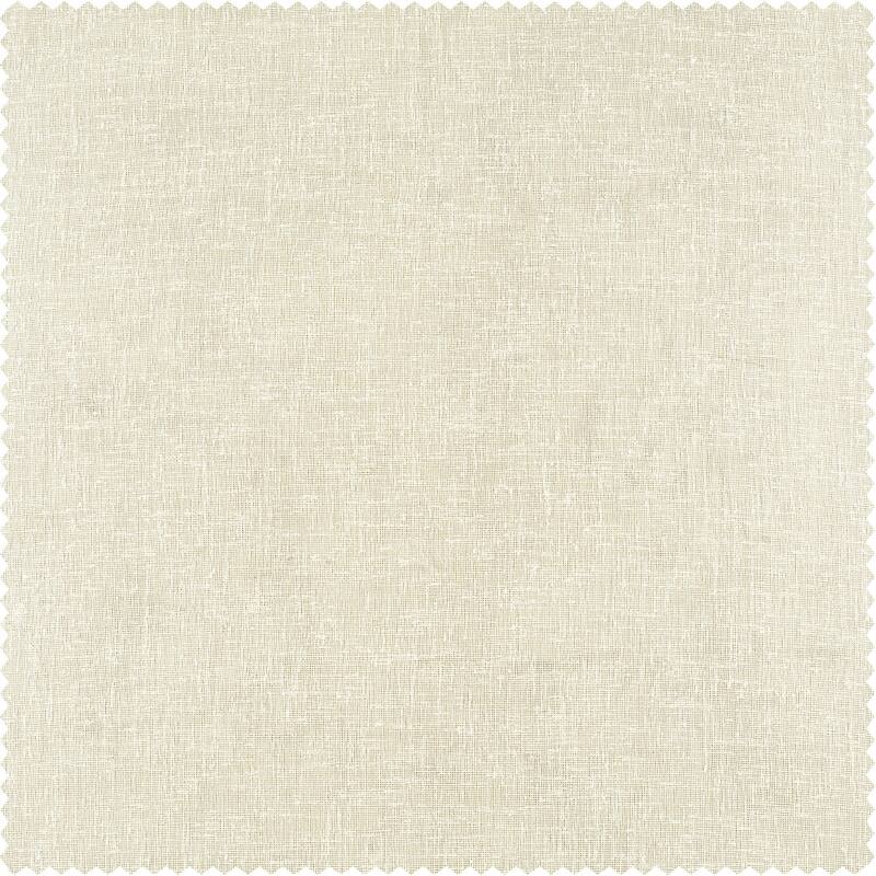 Exclusive Fabrics Faux Linen Grommet Sheer Curtains For Bedroom & Living Room Curtains - Single Panel Window Curtains