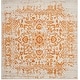 preview thumbnail 5 of 17, SAFAVIEH Madison Cyndie Distressed Vintage Boho Oriental Rug 6'7" Square - Cream/Orange - Square
