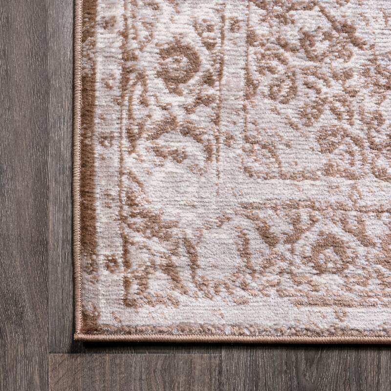 JONATHAN Y Rosalia Cottage Medallion Area Rug