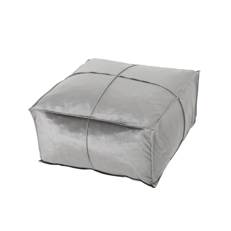 Multi-purpose Square Pouf，Velvet fabrics