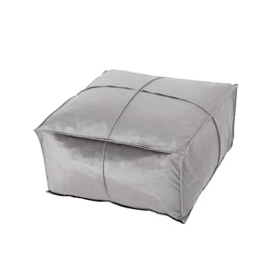 Multi-purpose Square Pouf，Velvet fabrics