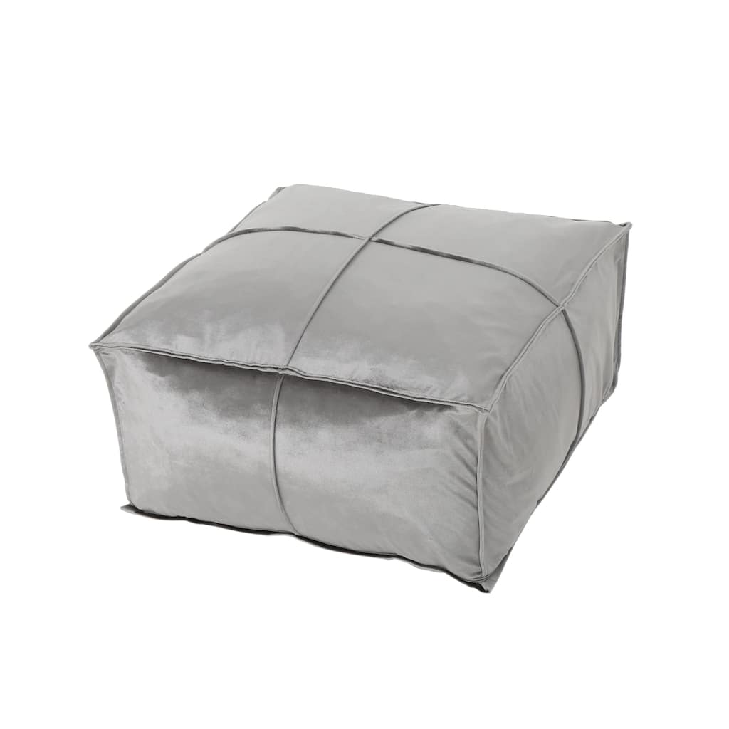 Multi-purpose Square Pouf，Velvet fabrics