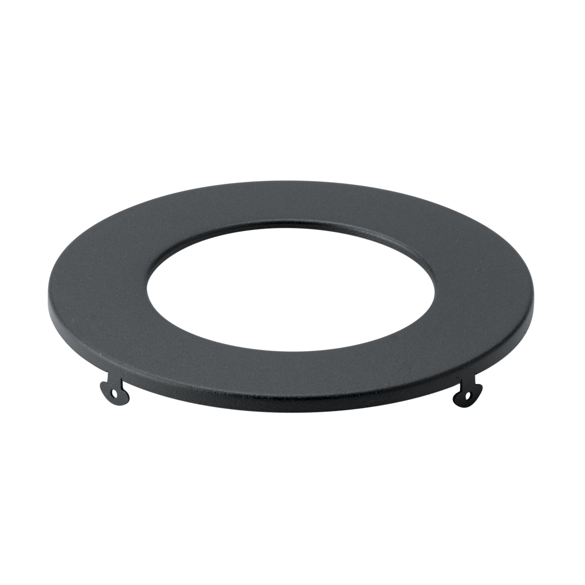 Kichler Lighting Direct-to-Ceiling Slim Decorative Trim 4 inch Round Textured Black