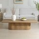 preview thumbnail 2 of 5, Uttermost Camerlin Oak Coffee Table