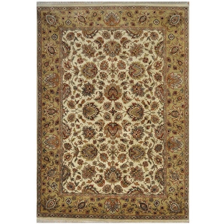 HERAT ORIENTAL Handmade Mahal Wool Rug - 5' x 7'2 - Bed Bath & Beyond ...