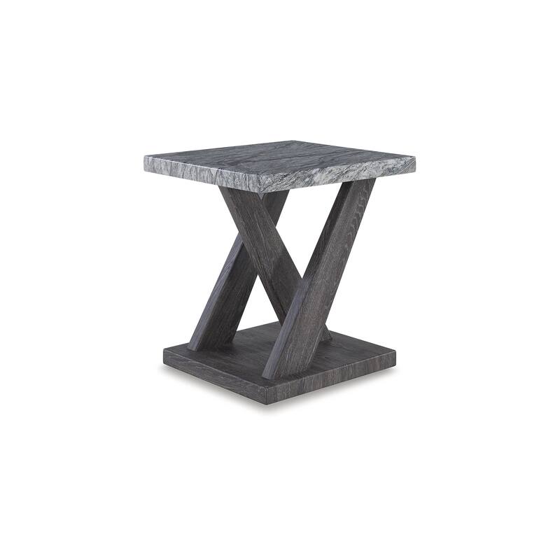 Signature Design by Ashley Bensonale Gray Table Set (Set of 3) - 48"W x 24"D x 18"H