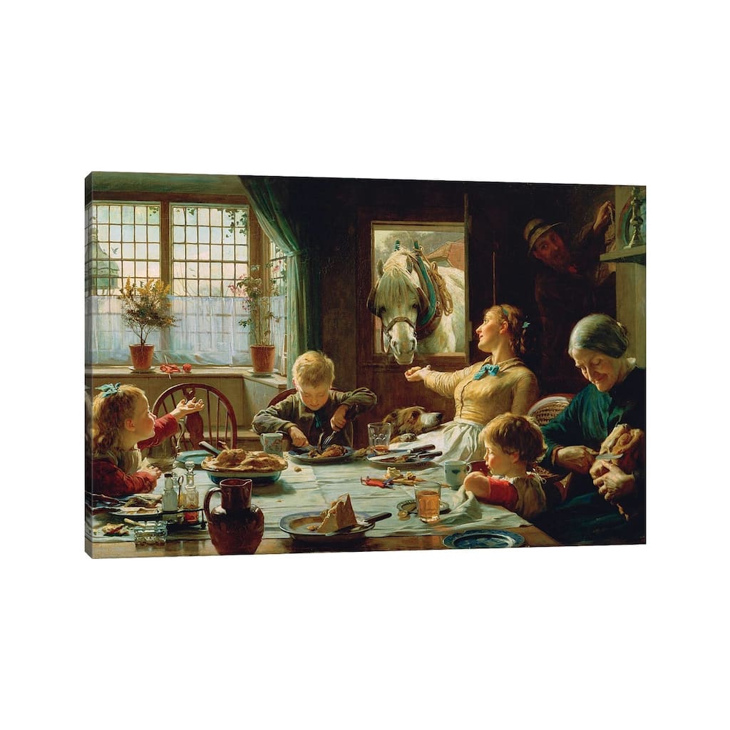 iCanvas "One Of The Family, 1880" by Frederick George Cotman Canvas Print