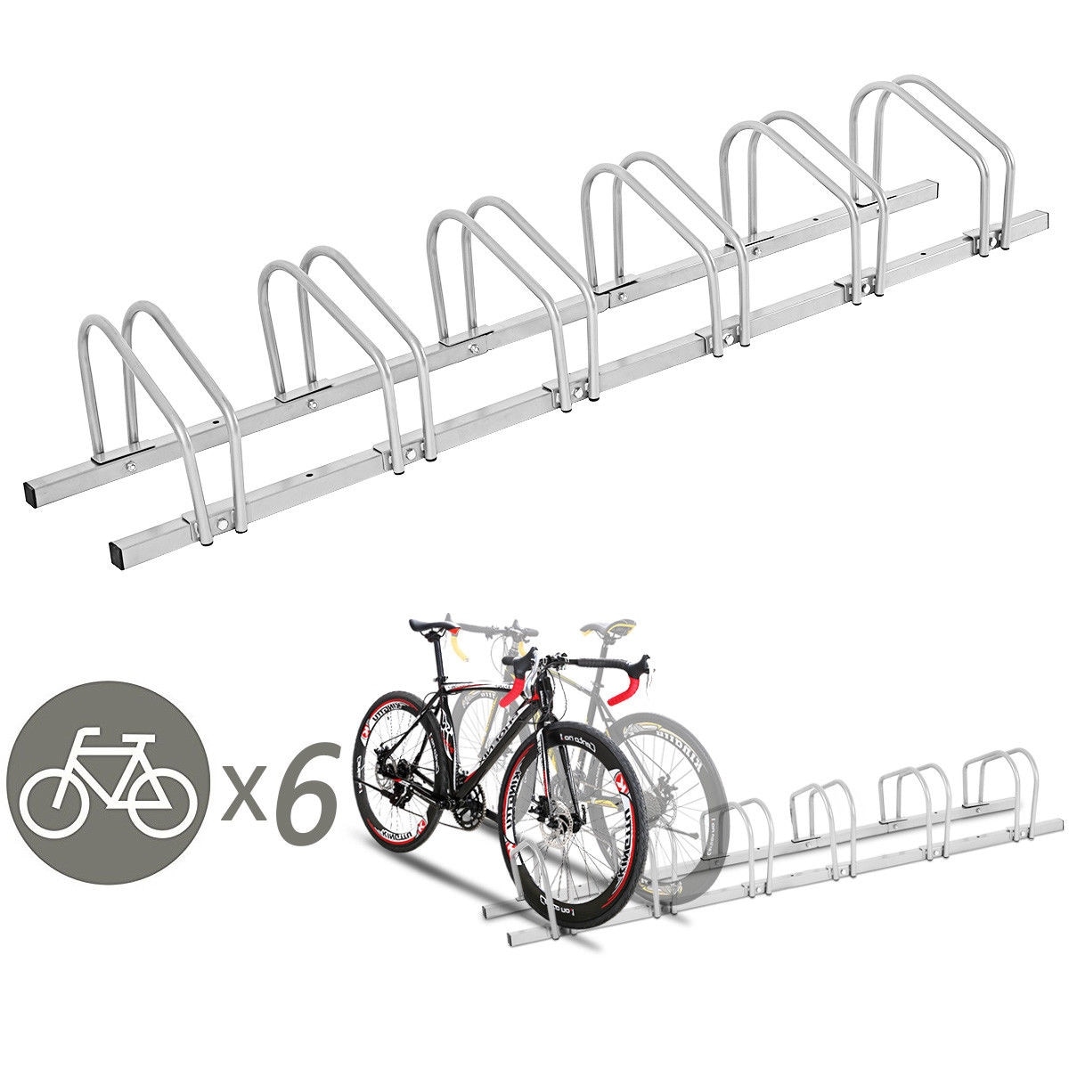 6 bike car rack