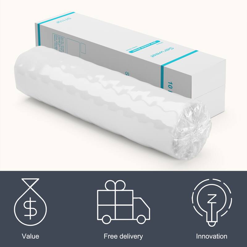 Serweet 10-Inch Luxury Hybrid Memory Foam Mattress